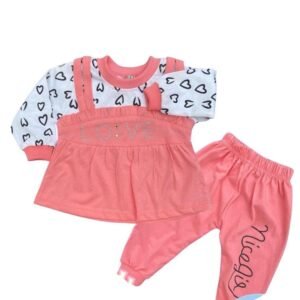 Paplum Frock with Trousers