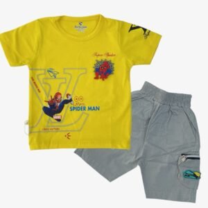 Spinning 3D SpiderMan Yellow