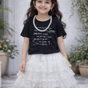 Black & White Skirt & Top