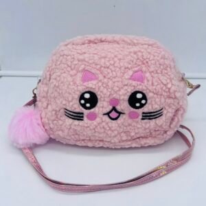 Sheep Wool Style Pink Bag