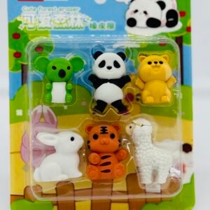 Zoo Eraser Set