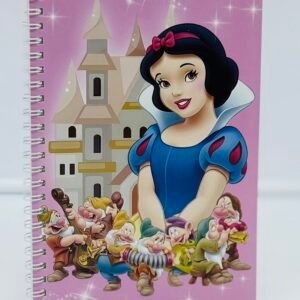 Snow White Note Book Castle & Dwarfs