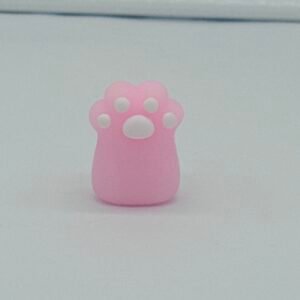 Pink cat paw sharpener