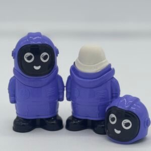 Astronaut Sharpener & Eraser Purple
