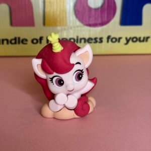 Giant Unicorn Eraser Red